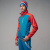 Разминочная куртка NORDSKI Jr. Premium Blue/Red NSJ482879