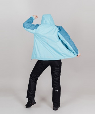 Утепленная куртка NORDSKI Premium-Sport Aquamarine/Blue W NSW747780