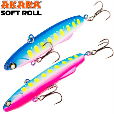 Воблер Akara раттлин Soft Vib 45 мм 5 гр. (1/6 oz 1,8 in) A143