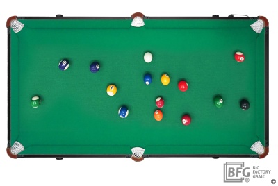 Бильярдный стол Start Line BFG Compact Light, 6 футов, ПУЛ, цвет анкор+черный