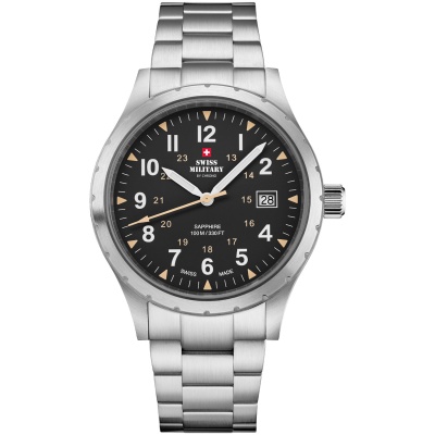 Мужские наручные кварцевые часы Swiss Military Classic Army SM34108.01 в магазине Спорт - Пермь