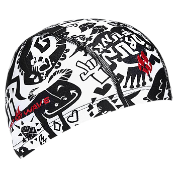 Детская шапочка для плавания Mad Wave MONSTERS M0522 01 в магазине Спорт - Пермь