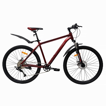 Велосипед COMIRON SYSTEM 27,5", 10 скоростей, (17 рама), красный