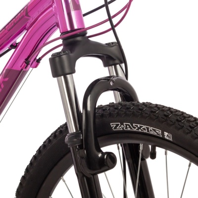 Велосипед NOVATRACK KATRINA TY200, (24AHD.KATRINA.12GPN4), 24", 21 скорость, (рама 12), розовый металлик в Магазине Спорт - Пермь
