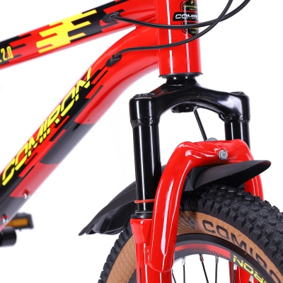Велосипед COMIRON RABEL, 20", (рама 12), 7 скоростей, красный в Магазине Спорт - Пермь