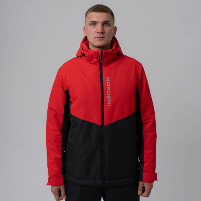 Утепленная куртка NORDSKI Montana Red/Black, артикул NSM428910 в Магазине Спорт - Пермь