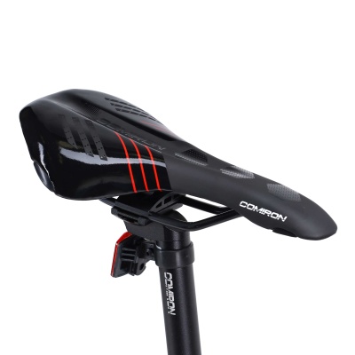 Велосипед COMIRON PREDATOR, 27,5", 11 скоростей, (17 рама), черно-красный в Магазине Спорт - Пермь