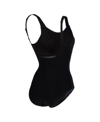Купальник женский Arena BODYLIFT U BACK MARIA 6042 500, black-black multi в магазине Спорт - Пермь