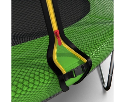 Батут DFC Trampoline 12 ft (366см), наружная сетка, зеленый в Магазине Спорт - Пермь
