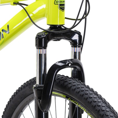 Велосипед COMIRON  FLAME 26", 21 скорость (рама 17), зеленый лайм в Магазине Спорт - Пермь