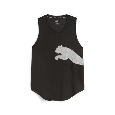 Майка женская PUMA Train All Day Big Cat Tank, 52380351, черная в Магазине Спорт - Пермь