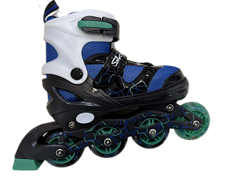 Раздвижные роликовые коньки Gravity DJS-603 РU, синие