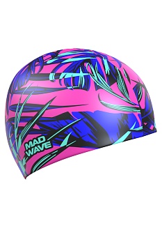 Шапочка для плавания Mad Wave TROPICAL M0552 13 0 00W в магазине Спорт - Пермь