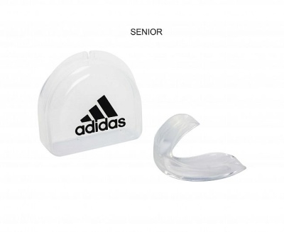 Капа одночелюстная Adidas Single Mouth Guard Thermo Flexible adiBP093 прозрачная Senior в магазине Спорт - Пермь