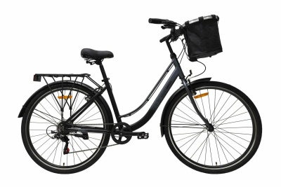 Велосипед TechTeam Meadow 28 x 17 черно-серый в Магазине Спорт - Пермь