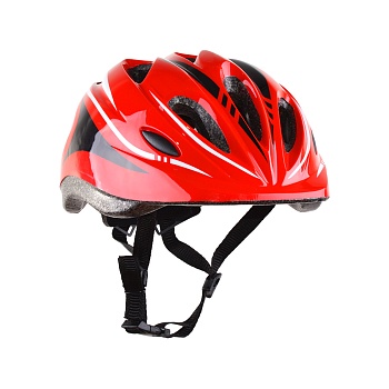 Шлем детский RGX WX-A12 с регулировкой размера (50-57 см), красный