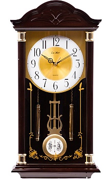Настенные часы с маятником и мелодиями La mer GE033002 в магазине Спорт - Пермь