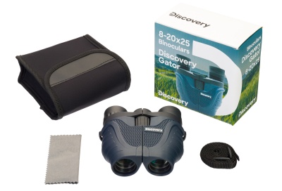 Бинокль Levenhuk Discovery Gator 8-20*25