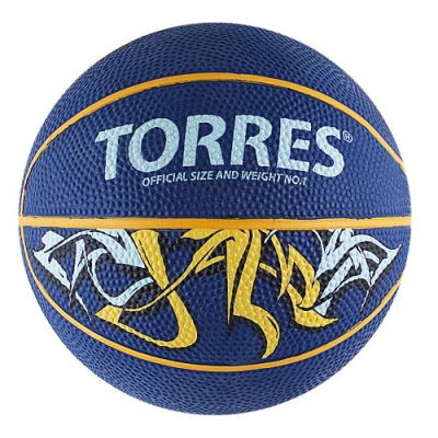 Мяч для баскетбола TORRES Jam, размер 1