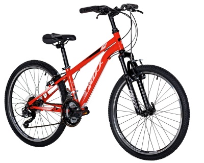 Велосипед FOXX AZTEC 24", 18 скоростей, (рама 14), красный в Магазине Спорт - Пермь