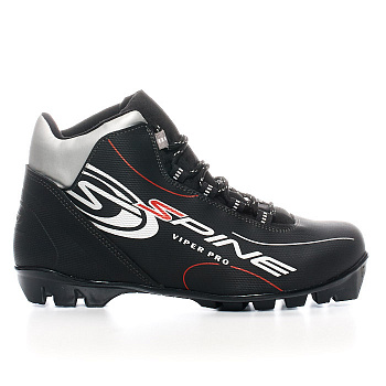 Лыжные ботинки SPINE SNS Viper (452) (черный) в магазине Спорт - Пермь