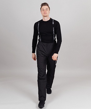 Утепленные мужские брюки NORDSKI Mount Black (NSM203100) в магазине Спорт - Пермь