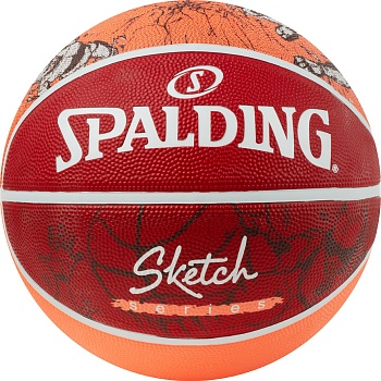 Мяч для баскетбола SPALDING Sketch Drible 84381Z, размер 7