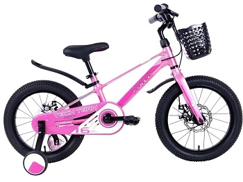 Велосипед TechTeam Forca, 16" магниевый сплав, розовый