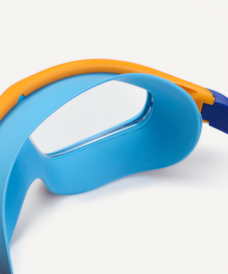 Очки - маска для плавания с берушами детские 25Degrees Fusion, Navy/Blue/orange в магазине Спорт - Пермь