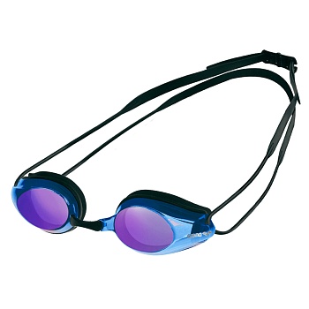 Очки для плавания для юниоров ARENA TRACKS JR MIRROR 92370 074 black-blue multi-black в магазине Спорт - Пермь