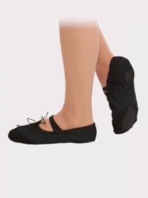 Балетки для танцев с мысом Korri БАЛ 2 черные