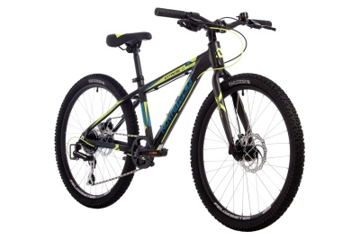 Велосипед NOVATRACK EXTREME RD360/TS71(24AHD.EXTREME.13BК4), 24" ,8 скоростей,(рама 13), черный в Магазине Спорт - Пермь