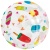 Мяч пляжный Intex "Узоры" 59040NP, d=51см, (от 3 лет), цвет МИКС, артикул 589357 в магазине Спорт - Пермь