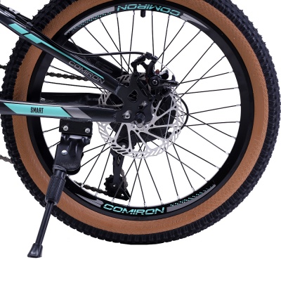 Велосипед COMIRON SMART GT2007S, 20", 7 скоростей, (рама 10), цвет ригид бирюзовый в Магазине Спорт - Пермь