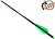 Стрела арбалетная микс карбон Centershot Toxic 20" Half Moon Nock (CSTJ-C04002)
