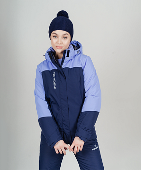 Утепленная куртка NORDSKI Mount 2.0 Dark Blue/Lavender W (NSW836090) в магазине Спорт - Пермь