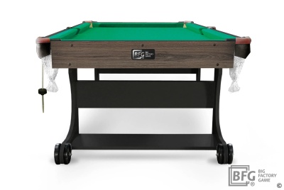 Бильярдный стол Start Line BFG Compact Light, 6 футов, ПУЛ, цвет анкор+черный