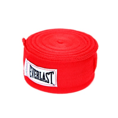 Бинты боксерские Everlast 4.55 м, (4456), цвета в ассортименте в магазине Спорт - Пермь