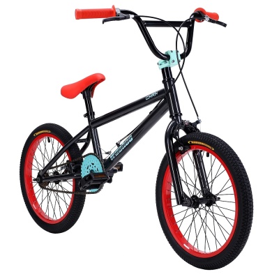 Велосипед COMIRON BMX WOOHOO 18", (рама 18), черный/красный в Магазине Спорт - Пермь