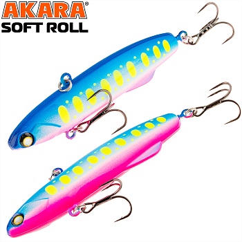 Воблер Akara раттлин Soft Vib 45 мм 5 гр. (1/6 oz 1,8 in) A143