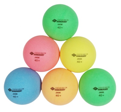Мяч для настольного тенниса Donic Schildkrot Colour Popps, 40+мм, 6 штук