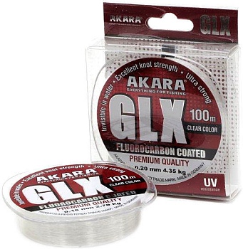 Леска Akara CLX Premium Clear 100m 0,30 прозрачная