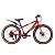Велосипед COMIRON REBEL, 24", 8 скоростей, (рама 13), ригид красный