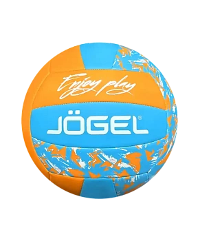 Мяч волейбольный Jogel Enjoy Play, оранжевый/голубой ЦБ-00002886, размер 5