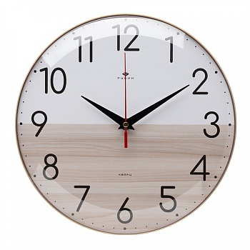 Настенные часы Рубин 2526, "Классика круг", 25см в магазине Спорт - Пермь