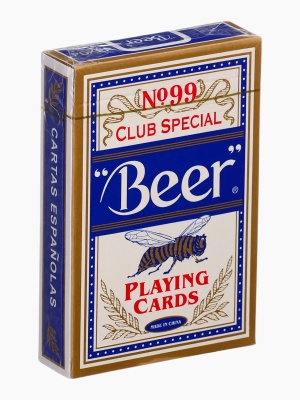 Карты игральные Beer,  54 шт., размер 5.7×8.7 см, артикул 10747155