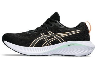 Кроссовки женские для бега ASICS Gel-Exсite10, артикул 1012B418-005, черные в Магазине Спорт - Пермь