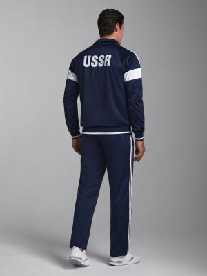 Спортивный мужской костюм 10М-AS-1254, красный