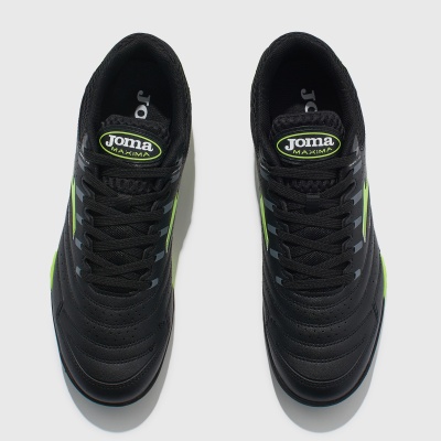 Бутсы шипованные JOMA MAXIMA MAXS2401 TF, цвет черный/зеленый