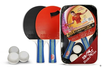 Набор для настольного тенниса Double Fish СК-236А (2 ракетки,3 мяча) 